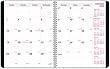 Brownline 2011-2012 Monthly Planner, Academic 16 Months (Sept-Dec), Twin-Wire, Black, 11 x 8.5-Inches (CB1260.BLK)