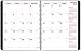Brownline 2011-2012 Monthly Planner, Academic 16 Months (Sept-Dec), Twin-Wire, Black, 11 x 8.5-Inches (CB1260.BLK)