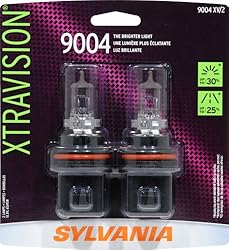 Sylvania 9004 Xtra-Vision Halogen Headlight - Pack of 2 Bulbs