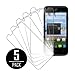ZTE Majesty Screen Protector Cover, MPERO Collection 5 Pack of Clear Screen Protectors for ZTE Majesty