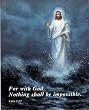 Jesus (Walking on Water, Luke 1:17) Art Poster Print - 16x20
