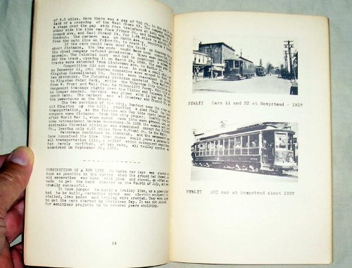 Trolley lines of the Empire State, city and suburban