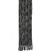 Mens Neck Scarf Accessory Jacquard Design Rayon Muffler 10 X 70 Inches Image #4