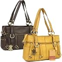 Oriano Leather East-West Shoulder Bag