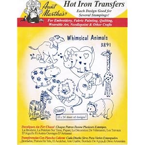 Whimsical-Animals-Aunt-Martha-s-Hot-Iron-Embroidery-Transfer