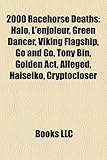 2000 Racehorse Deaths: Halo, L'Enjoleur, Green Dancer, Viking Flagship, Go and Go, Tony Bin, Golden ACT, Alleged, Haiseiko, Cryptocloser-