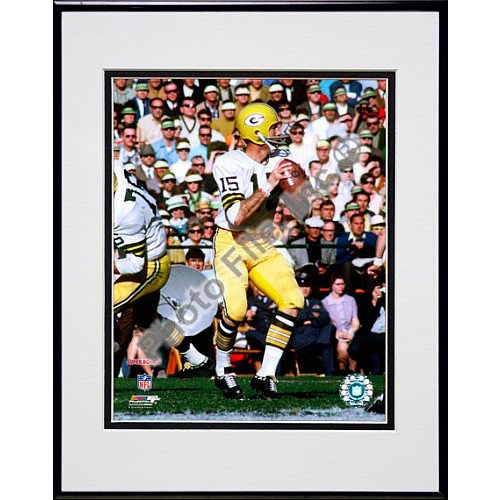 Photo File Green Bay Packers Bart Starr Super Bowl II Framed Photo