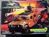 Godzilla All terrain Vehicle with 8 firing missiles (no figures included) - Made by Trendmasters in 1998 - the box is in poor conditionIMAGE