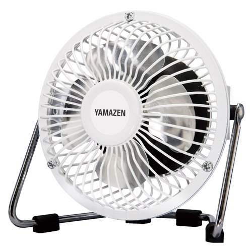 山善(YAMAZEN) 10cmミニマグネット工業扇 YMS-A101(W)