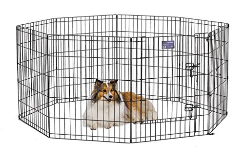 Midwest foldable metal exercise pen / pet playpen