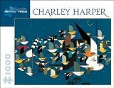 Charley Harper: Mystery of the Missing Migrants: 1000 Piece Jigsaw Puzzle (Pomegranate Artpiece Puzzle)