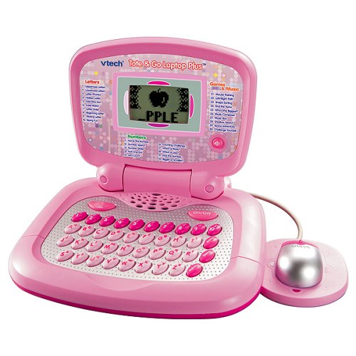 VTech Preschool Learning Tote n Go Laptop Pink