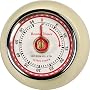 Fox Run Retro Kitchen Timer with Magnet, Ivory
