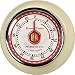Fox Run Retro Kitchen Timer with Magnet, Ivory
