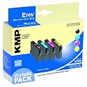 KMP E70V Tintenpatronen   (ersetzt T044140, T044240, T044340, T044439) black, cyan, magenta, yellow