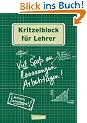 Kritzelblock für Lehrer