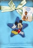 Disney Baby Mickey Mouse Fleece Baby Blanket Embroidered Appliqued