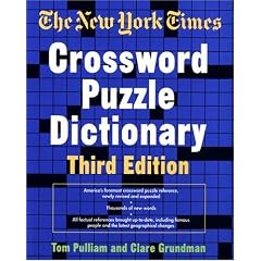 The New York Times Crossword Puzzle Dictionary