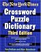 Books : New York Times Crossword Puzzle Dictionary, Third Edition (New York Times Crossword Puzzle Dictionary)