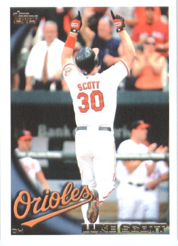2010 Topps #231 Luke Scott - Baltimore Orioles (Baseball Cards)