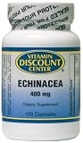 Echinacea 400 mg by Vitamin Discount Center 100 Capsules