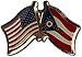 Flagline Ohio - State Friendship Lapel Pin
