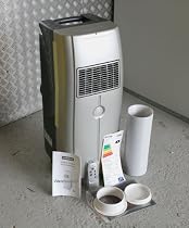 "A RATED" Energy Efficiency Homebase 9000 BTU Portable Air Conditioning & Dehumidifier Unit with REMOTE CONTROL