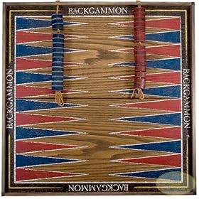 Melissa&Doug Classic Wooden Backgammon Set by Melissa & Doug