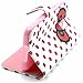 S5 Case,Galaxy S5 Case,Samsung S5 Case,MANBO **New** Fashion Leather Folio Magnet Wallet Stand Case Cover For Samsung Galaxy S5 i9600 - Bow-knot