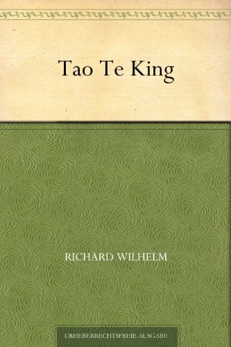 Buch - Cover Tao Te King - Richard Wilhelm - 