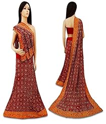 Beaded Vintage Georgette Wedding Dress 