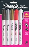 Sharpie Oil-Based Medium Point Paint Markers, 5 Colored Markers (1770458)