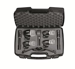 Shure PGDMK6-XLR Drum Microphone Kit with XLR-XLR Cable