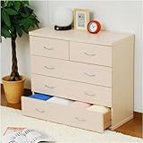 YAMAZEN ストラーテ チェスト(幅91) STT-8090C(NOK) ナチュラルオーク