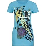 VOLCOM Stacked & Steady Womens Tee - Turquoise