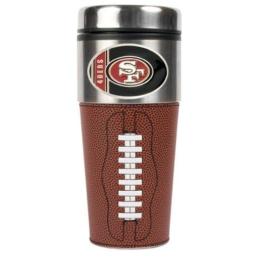 San Francisco 49ers 16oz GameBall Travel Tumbler