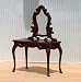 SALE!!! Dollhouse Miniature Mahogany Ladies Vanity
