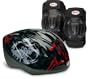 Bell Child Boy's Bicycle Helmet, Knee Pads, and Elbow Pads Value Pack (Black Scorpion)