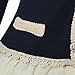 Richie House Little Girls' Sweet Cardigan with Braided Placket Size 2-8 RH1432