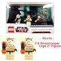2009 SDCC Comic-Con LEGO Exclusive Star Wars Minifigs Set -Anakin, Obi-wan, & Clone Trooper