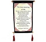 DALAI LAMA QUOTES ~ Cotton Canvas Scroll ~ 
