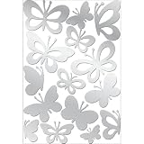 Lot 26 Studio ADD-HERES Reflective Wall Décor, Mirror Sweet Butterflies