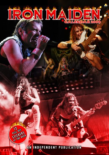 Childrens Toyshop  Electronics : 2009 Music - Rock Calendars: Iron Maiden 2009 Calendar - 2009 Calendar - 29.7 x 42 cm