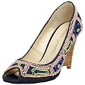 Jessica Bennett Women's Kirabu Peep Toe Wedge