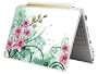 Bundle Monster MINI NETBOOK Laptop Notebook Skin Sticker Cover Art Decal - 7" 8" 9" 10" - Fit HP Dell Asus Acer Eee Compaq MSI - Pink Green Floral