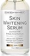 Skin Whitening Serum - Natural Skin Whitening Cream Treatment - Brighten Complexion, Lighten Dark Spots, Reduce Age Spots - Expert Formula Featuring Kojic Acid & Vitamin E - Safe & Effective