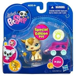 Littlest Pet Shop 2010 Assortment 'A' Series 2 Collectible Figure Goat Special Edition Pet!