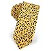 Cheetah Print Boys Tie by Wild Ties - Orange Silk