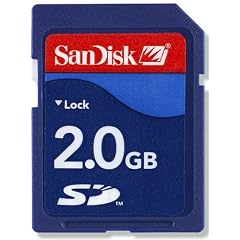 2GB SD Sandisk Speicherkarte f�r Nintendo DSi 2 GB Karte, DS i ,