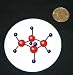 3 button / pin printed with Cyclobutane